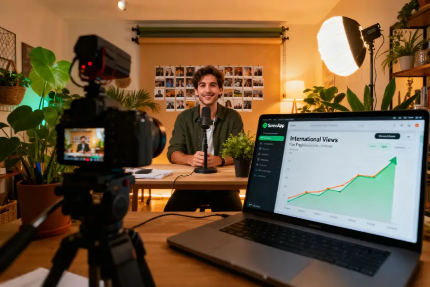 YouTuber using French Translator