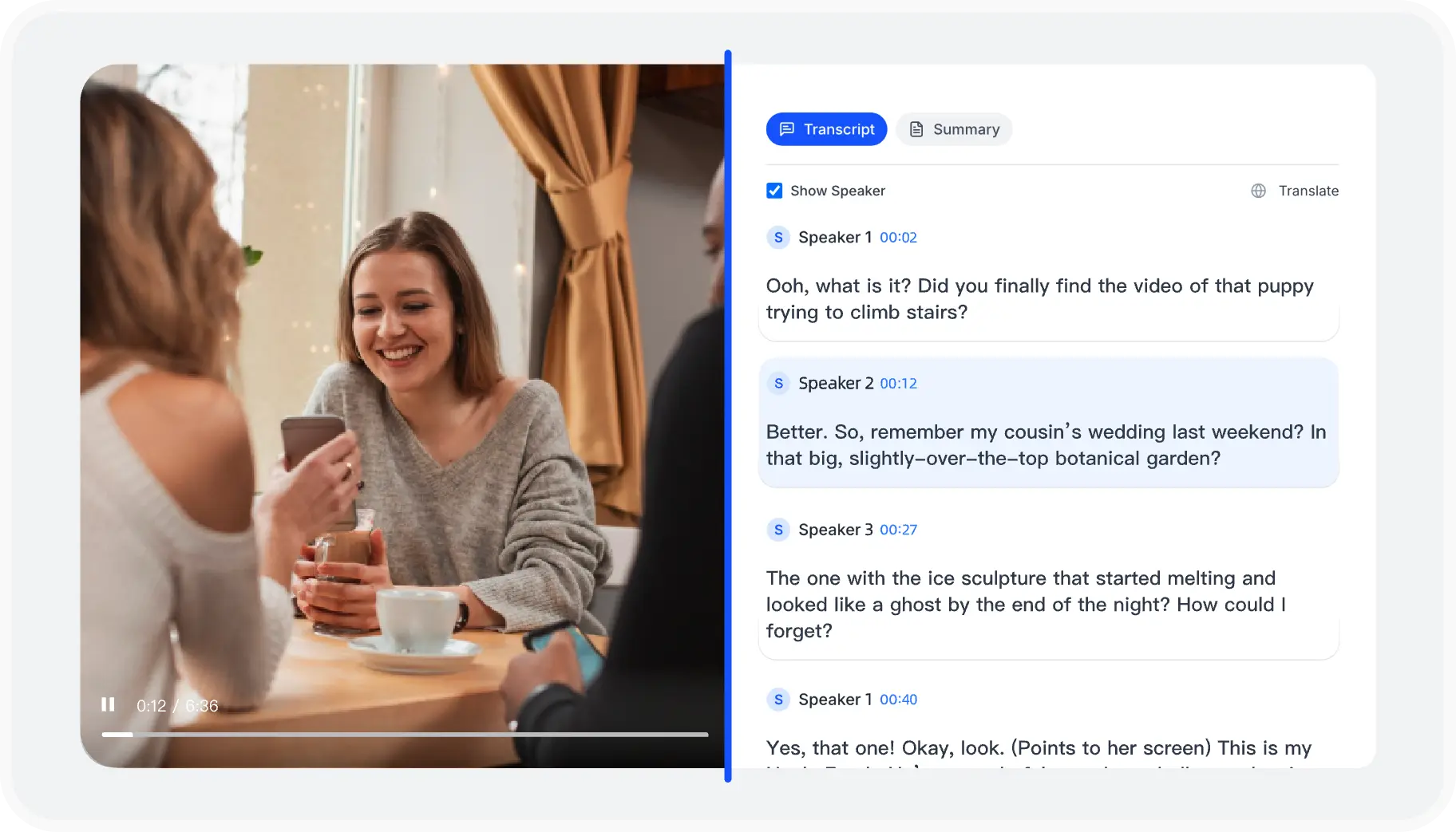 Lightning-fast Transcription
