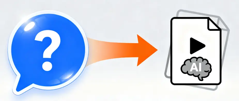 Chat with Your Video Feature