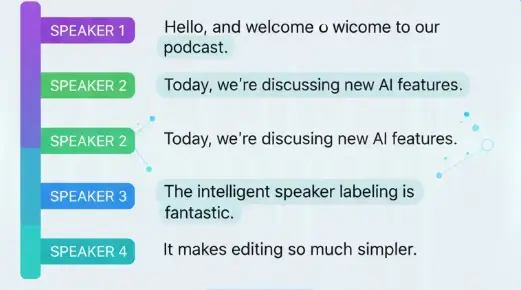 Speaker Identification & Timestamps
